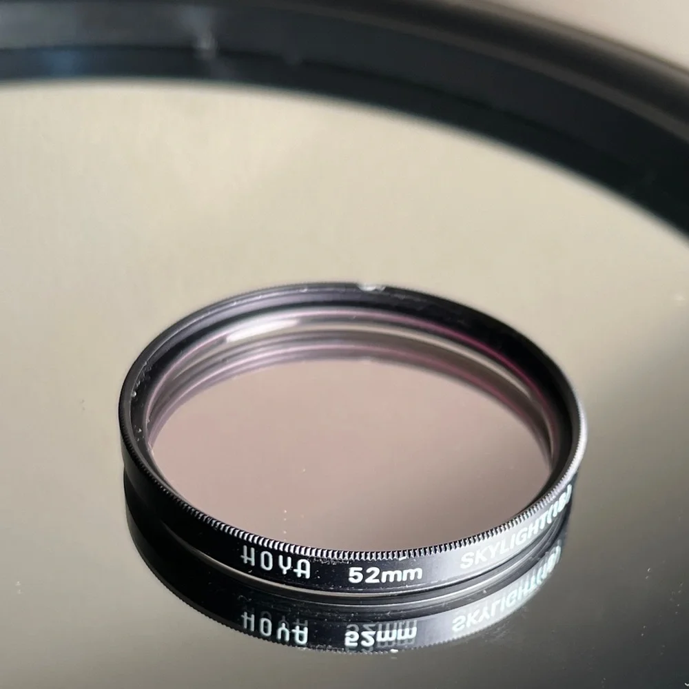 Vintage Hoya 52mm Skylight 1B Multi-Coated (HMC) Glass Camera Lens Filter Japan